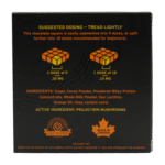 Room 920 - Mushroom Chocolate Bar - Milk Chocolate Orange - 3 grams | Shroom Dudes Canada