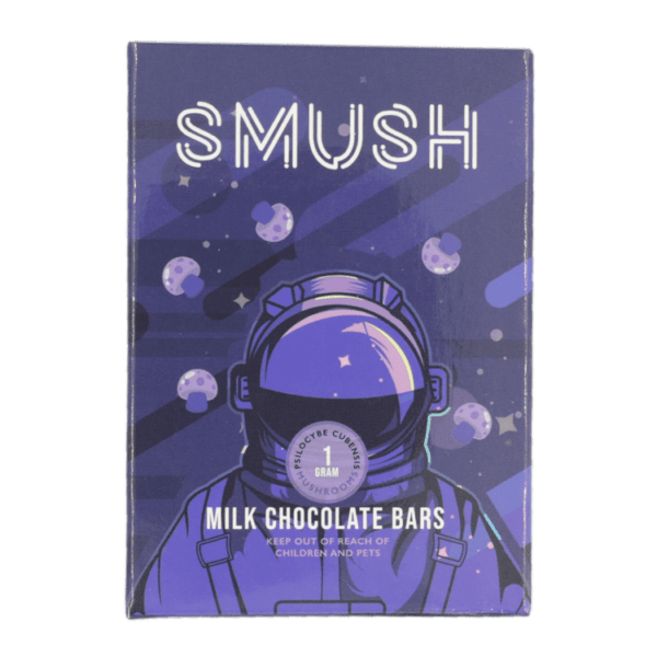 SMUSH - Milk Chocolate Bar | Shroom Dudes Canada
