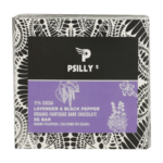Psilly - Dark Chocolate Bar - Lavender & Black Pepper | Shroom Dudes Canada