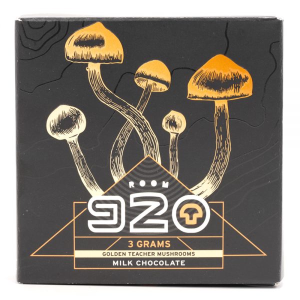 Room 920 – Mushroom Chocolate Bar - Milk Chocolate - 3 Grams | Shroom Dudes Canada