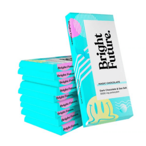 Bright Future – Dark Chocolate & Sea Salt – 3000mg | Shroom Dudes Canada