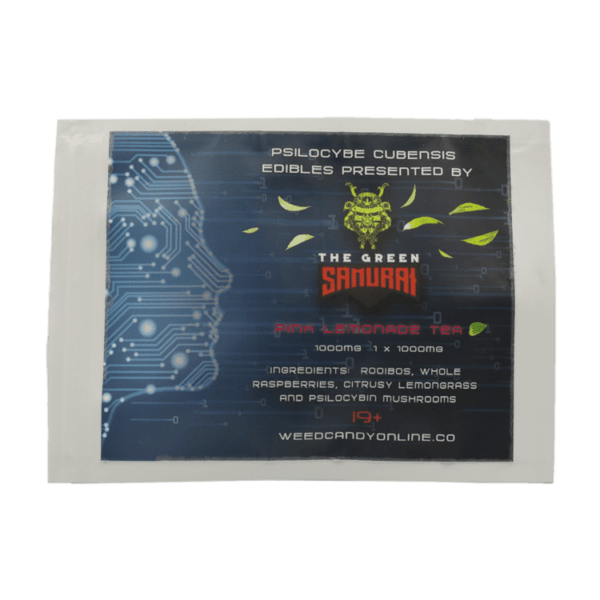 The Green Samurai - Pink Lemonade Tea - 1000mg | Shroom Dudes Canada