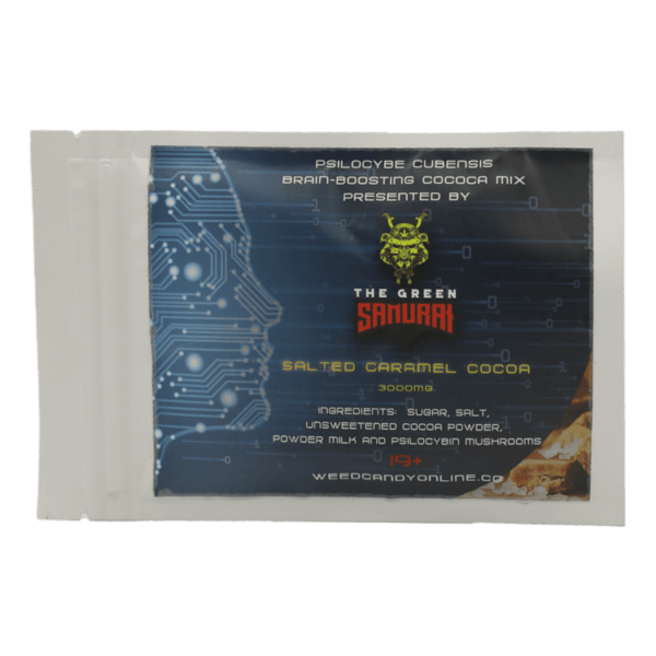 The Green Samurai - Salted Caramel Cocoa - 1g or 3g | Shroom Dudes Canada