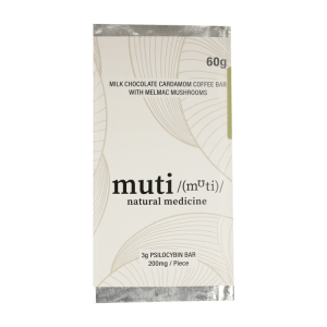 Muti - Milk Chocolate Cardamom Coffee bar – 3000mg | Shroom Dudes Canada