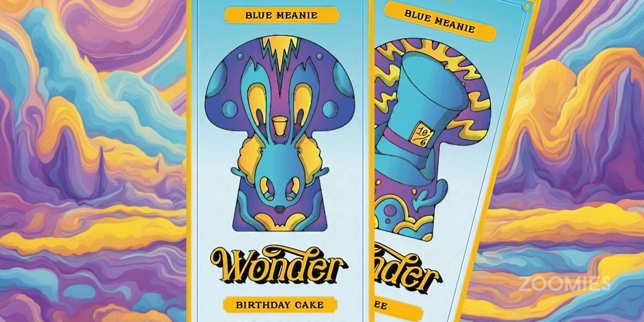 Wonder - Blue Meanies Chocolate Bar - Milk Chocolate | Shroom Dudes Canada