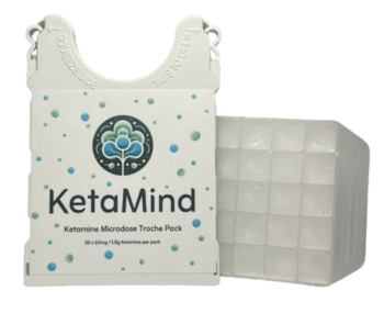 KetaMind – Ketamine Microdose Troche – (30x60mg) | Shroom Dudes Canada